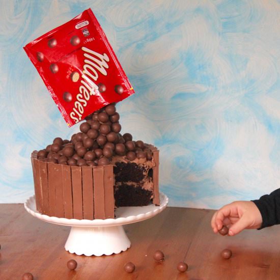 Floating Malteser Cake