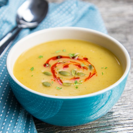 Vegan Potato Leek Soup