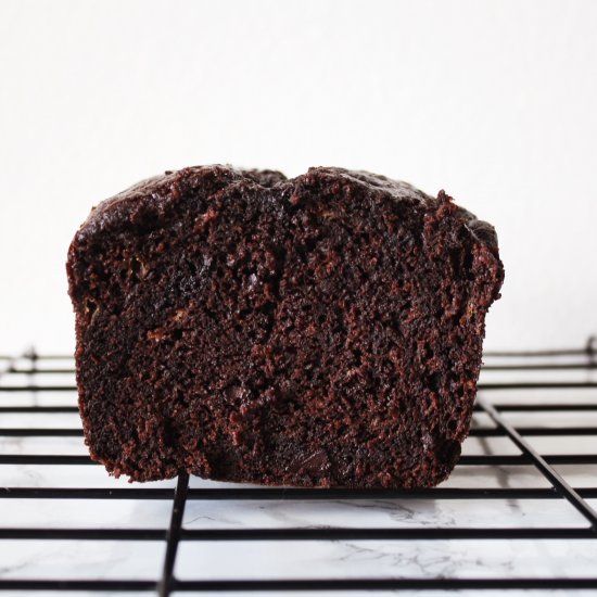 Chocolate Olive Oil Banana Bread