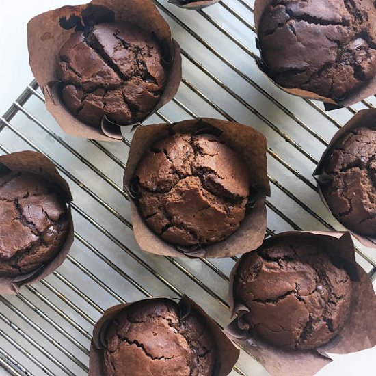 Vegan Chocolate Orange Muffins