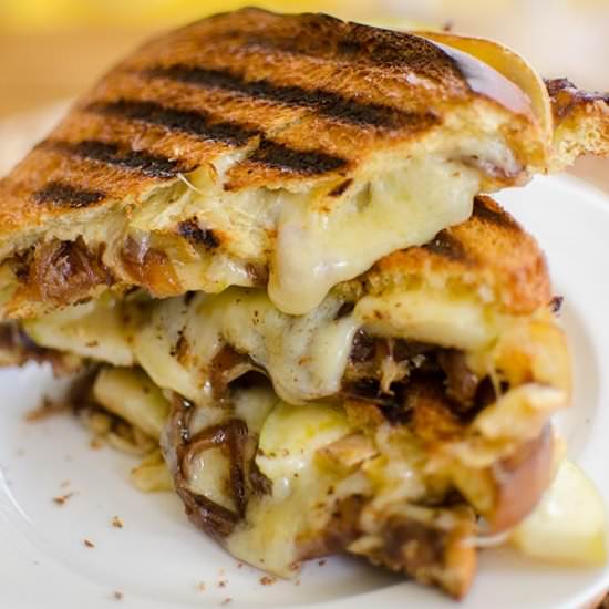 Caramelized Onion Grilled Cheese