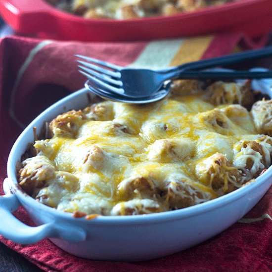 Mexican Tater Tot Casserole