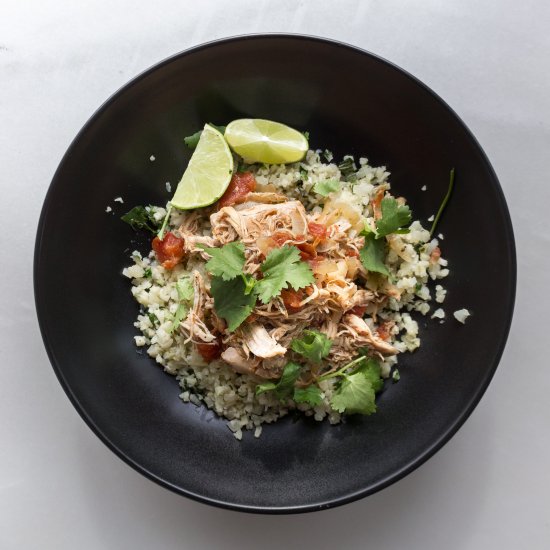 Slow Cooker Mexican Chicken & Rice