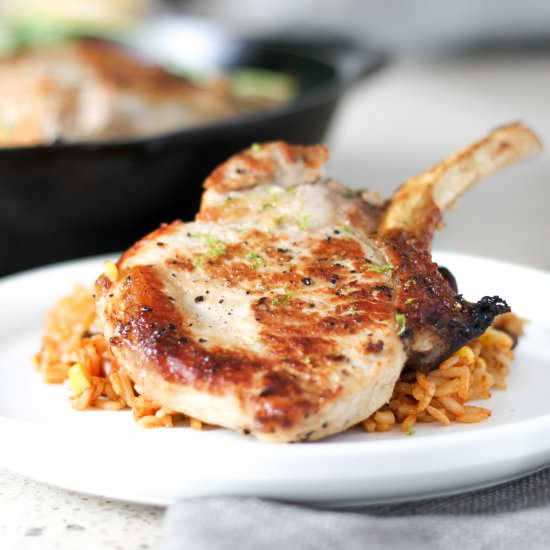 Mexican-Style Pork Chops