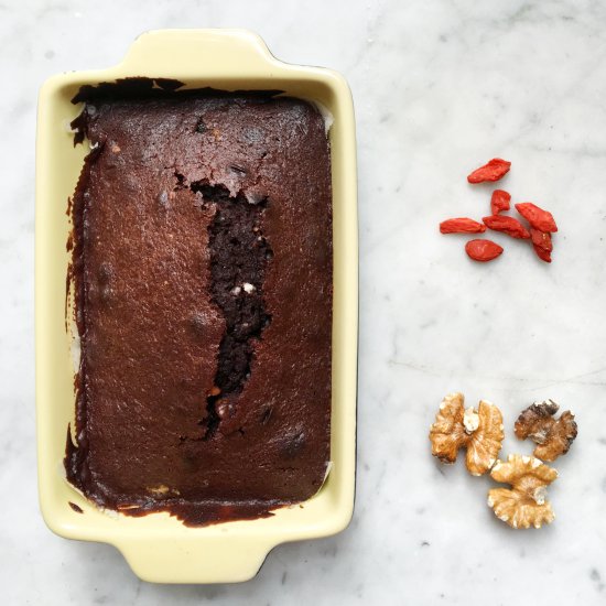 Goji Walnut Brownie