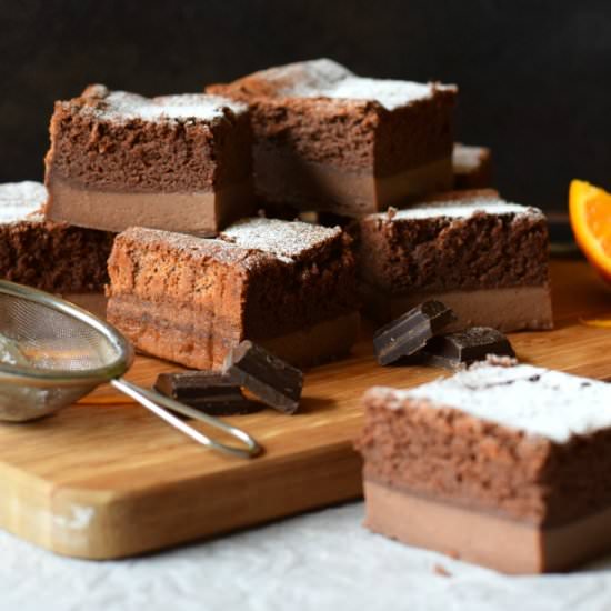 Chocolate Orange Magic Cake