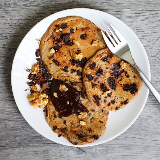 Chocolate & Coffee Pancakes