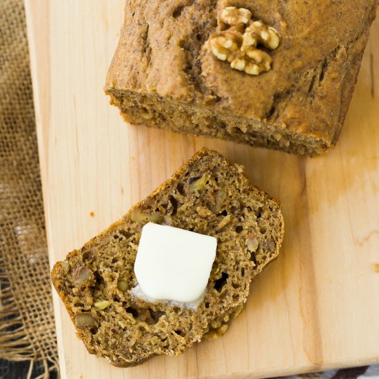 Whole Wheat Applesauce Bread