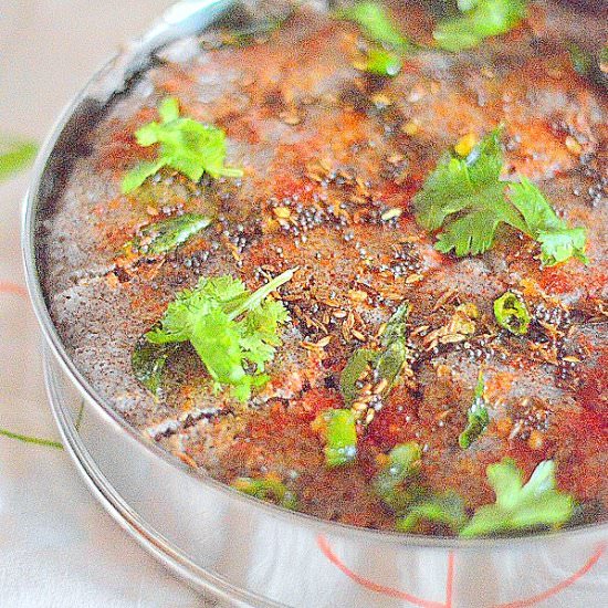 Ragi dhokla