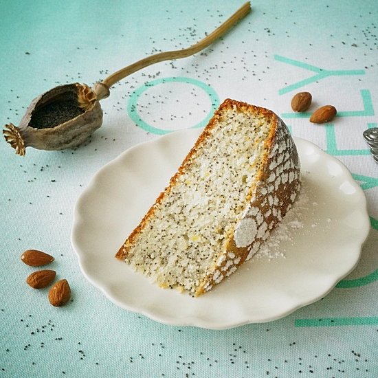 Vegan Almond Poppy Seed Cake