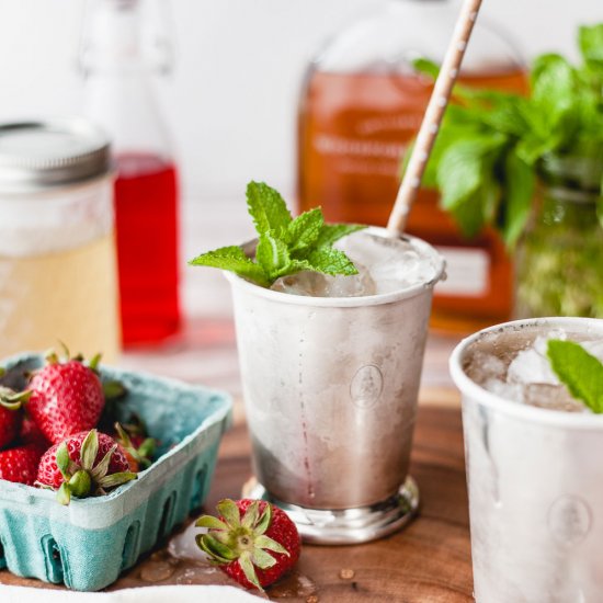 Strawberry Ginger Julep