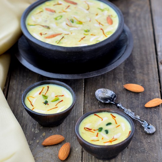 Badam Kheer | Almond Kheer