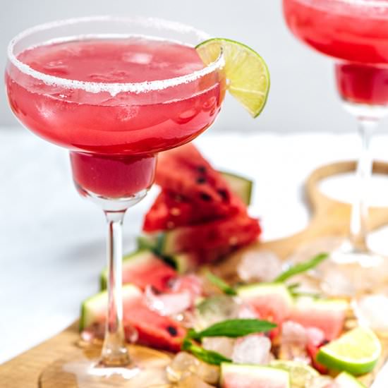 Mint Watermelon Margarita