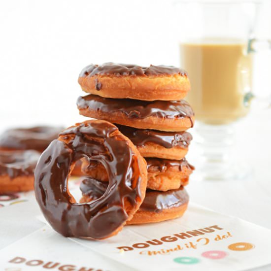 Chocolate Old-Fashioned Doughnuts