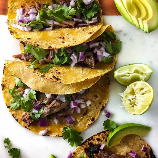 Easy Shredded Beef Tacos