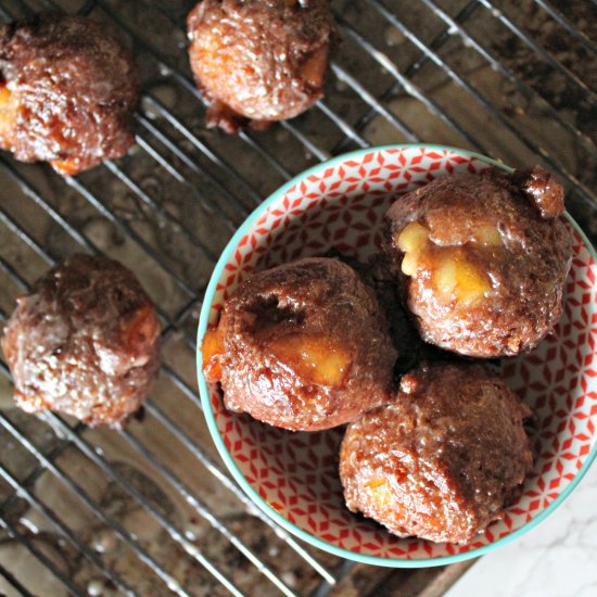 Apple Fritter Bites