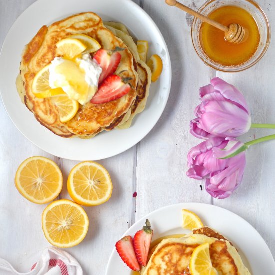 Lemon Ricotta Pancakes