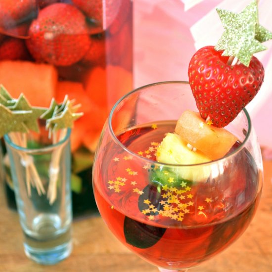 Unicorn Rosé Sangria