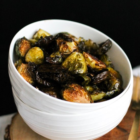 Balsamic Roasted Brussels Sprouts