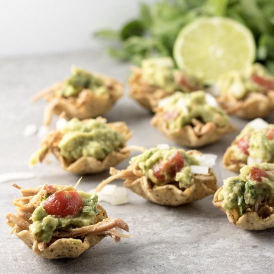 Cuban Pork & Guac Bites