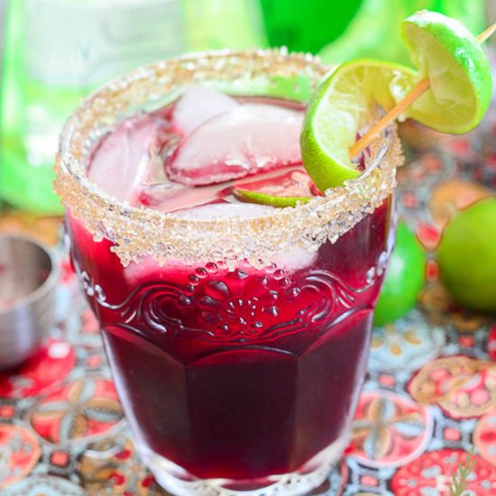 Hibiscus & Lime Margarita