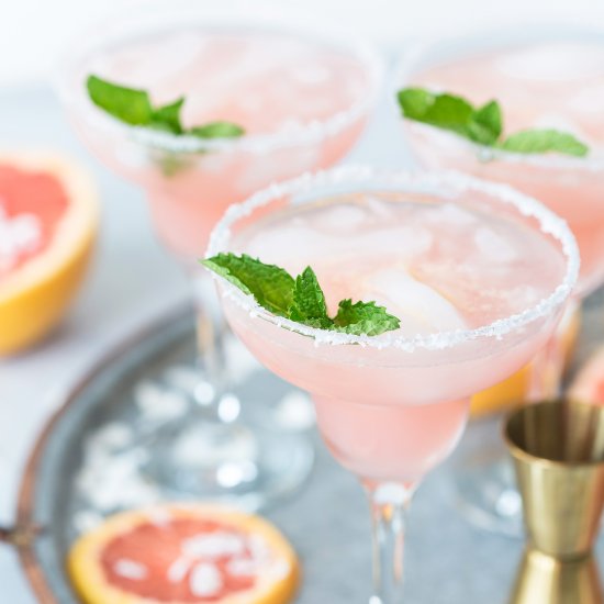 Coconut Grapefruit Margaritas