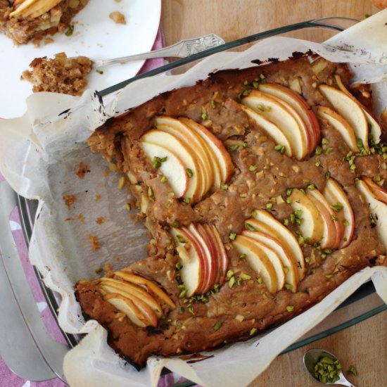 Apple Peanutbutter Blondies