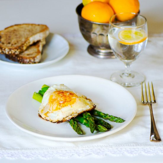 Asparagus alla Parmigiana