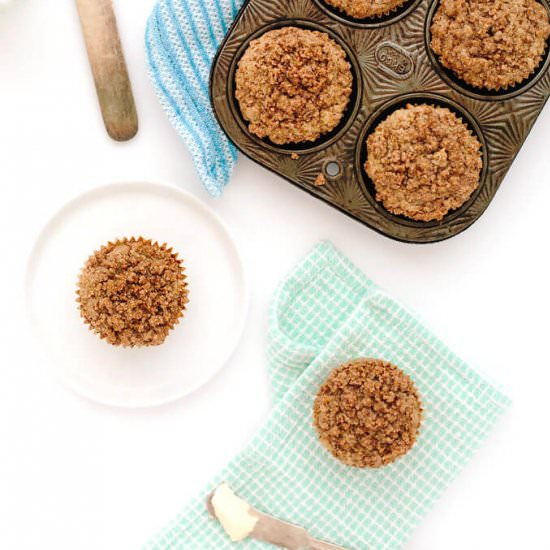 Vegan Banana Bread Muffins