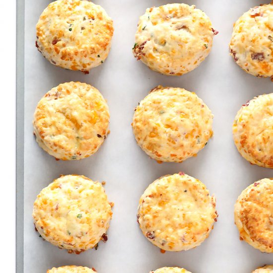 Bacon Cheddar Scones