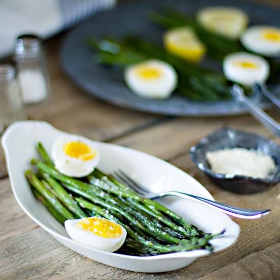 French – Asparagus and Egg