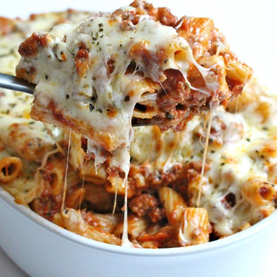 Cheesy Baked Ziti