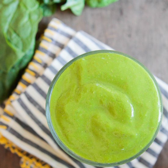 Green + Glowing Copycat Smoothie