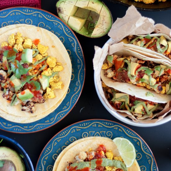 Vegan Breakfast Tacos