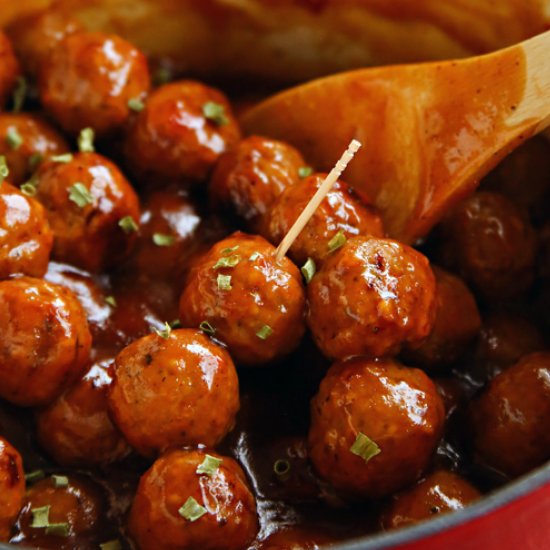 20-Minute Pepper Jelly Meatballs