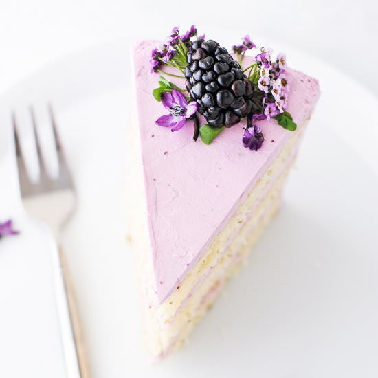 Blackberry Lime Cake