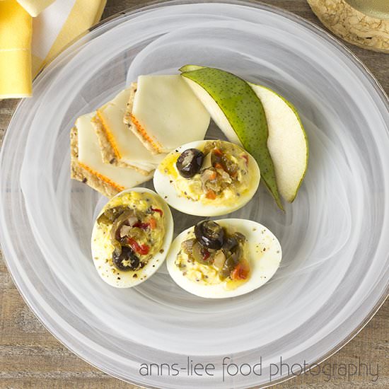 Olive Muffalata St Hard-Boiled Eggs