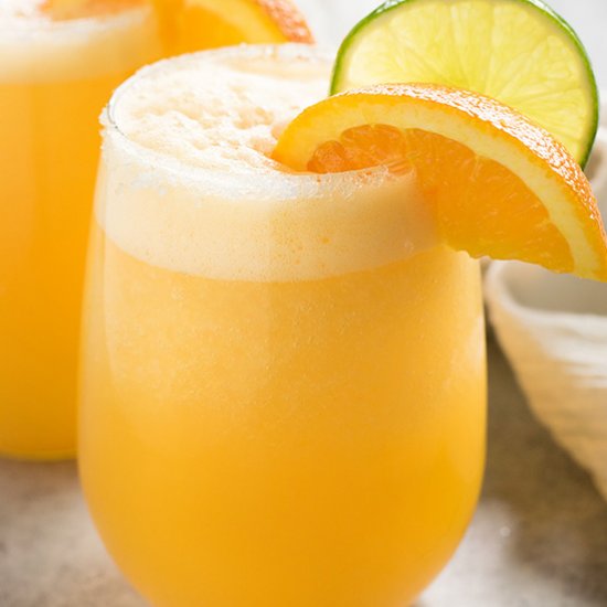 Frosty Orange Margaritas