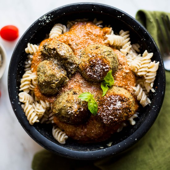 Meatless Lentil Meatballs