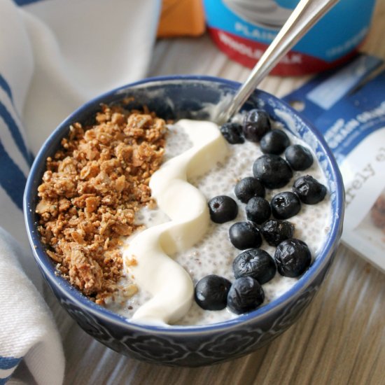 Blueberry-Ginger Chia Pudding