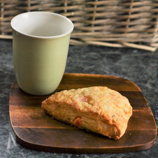 Tropical Birthday Scones