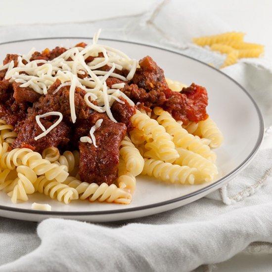 Pasta Sauce with Ground Beef