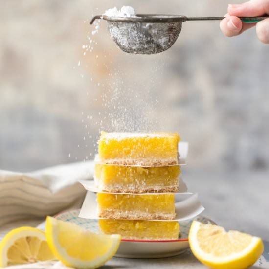 Gluten Free Lemon Bars