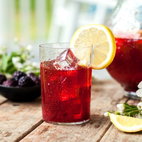 Sweet Blackberry Lemonade