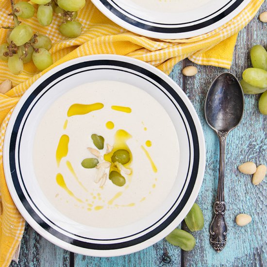 Spanish Cold Almond & Garlic Soup