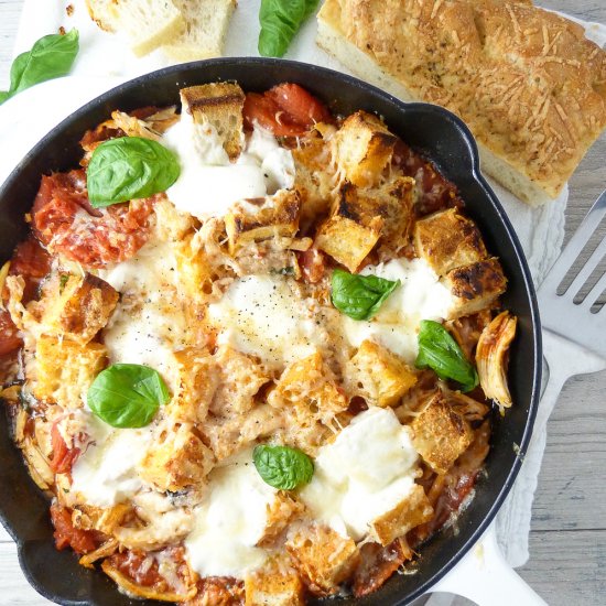 Skillet Chicken & Fresh Mozzarella