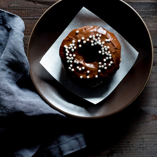 Chocolate Nutella Bourbon Donuts