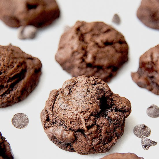 Triple Chocolate Chip Cookies