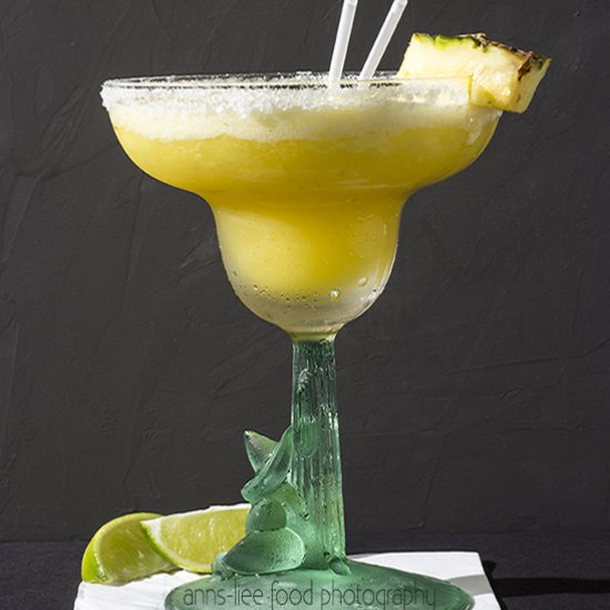 Fresh Pineapple Margarita w/ Honey