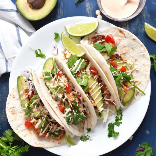 Blackened Fish Tacos